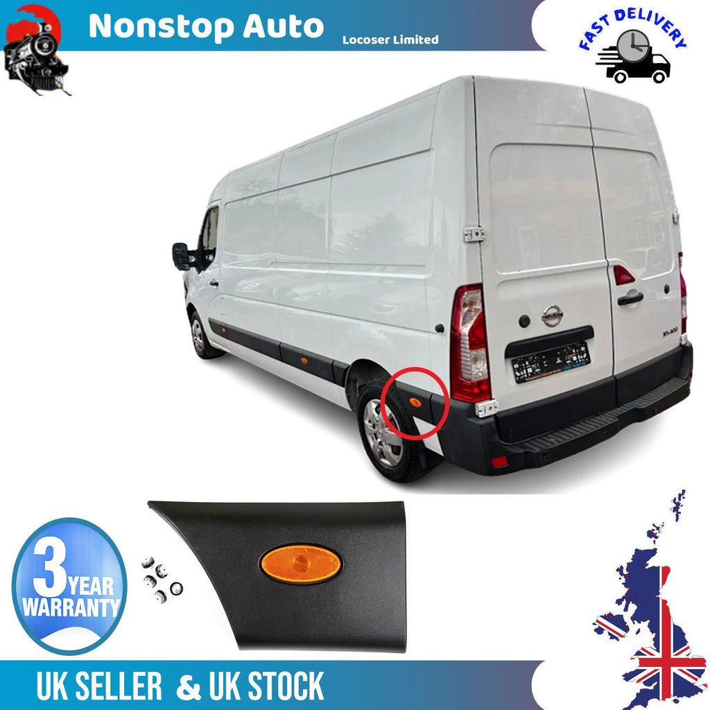 Side Moulding Strip Panel With Lamp Rear Left For NISSAN NV400 768F20007R