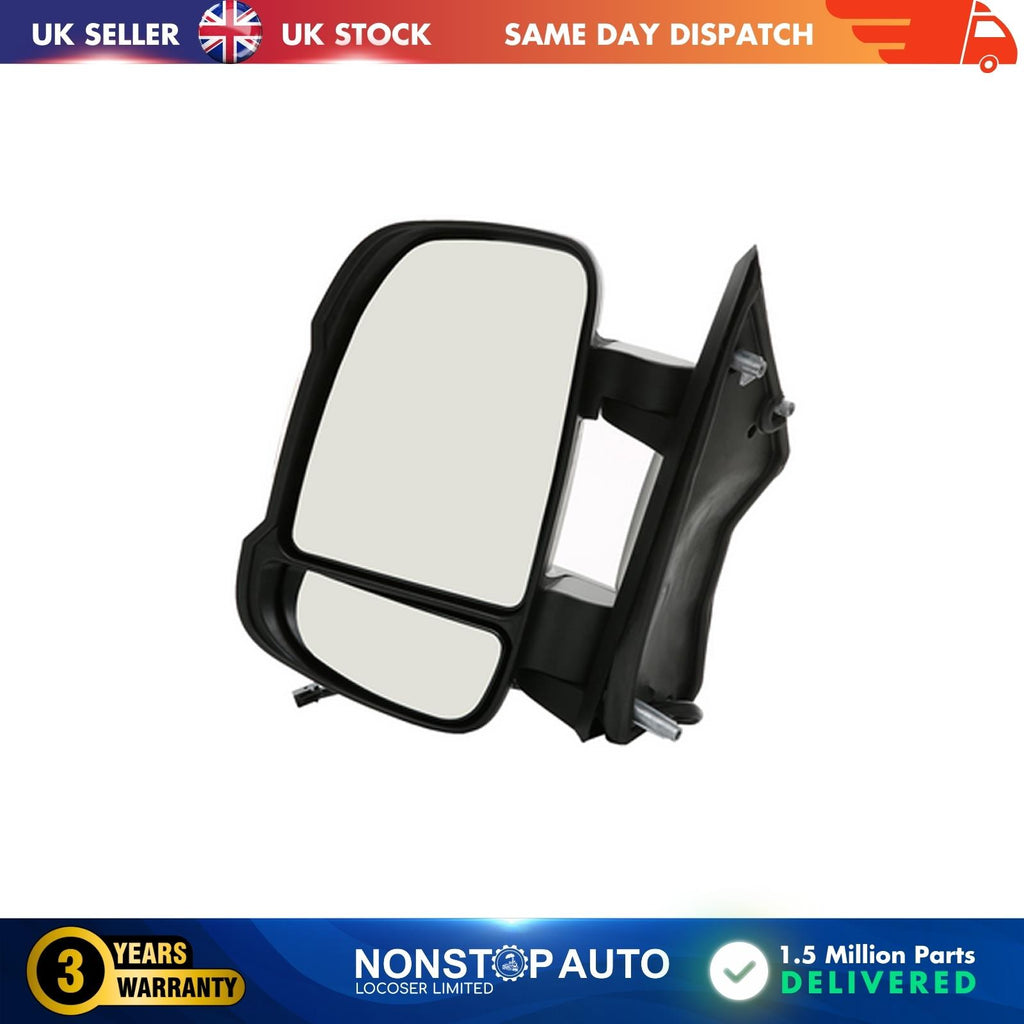 WING MIRROR ELECTRIC HEATED SHORT ARM LEFT FULL DOOR FOR CITROEN JUMPER II FIAT DUCATO PEUGEOT BOXER 735424423