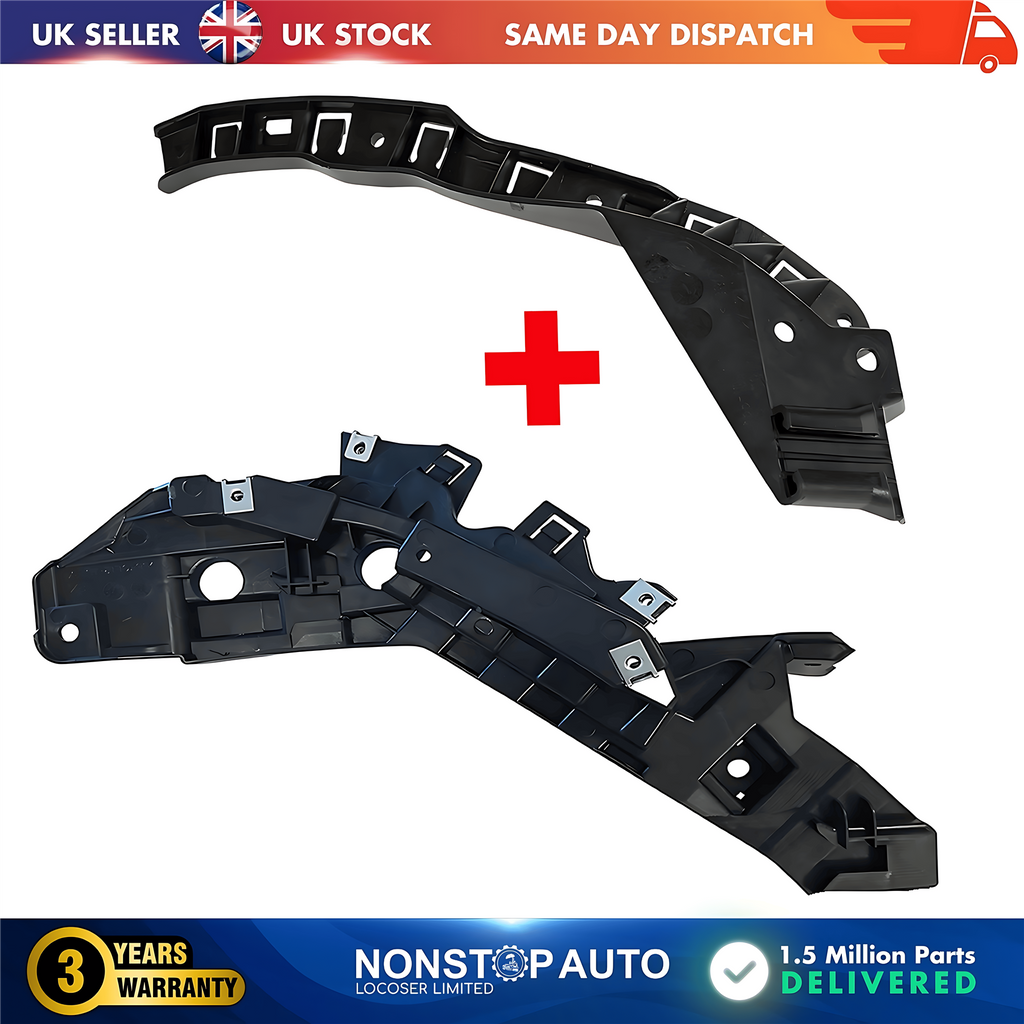 2X Front Bumper Bracket Holder Small and Large Right For CITROEN Relay FIAT Ducato PEUGEOT Boxer 2014 on