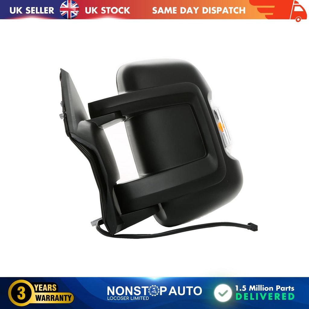 WING MIRROR ELECTRIC HEATED SHORT ARM RIGHT FULL DOOR FOR CITROEN JUMPER II FIAT DUCATO PEUGEOT BOXER E2310