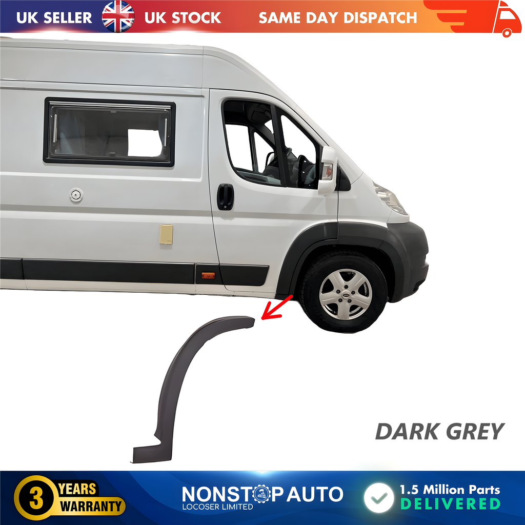 Wheel Arch Trim Moulding Front Right For CITROEN Relay PEUGEOT Boxer FIAT Ducato 2006 on 8545HE