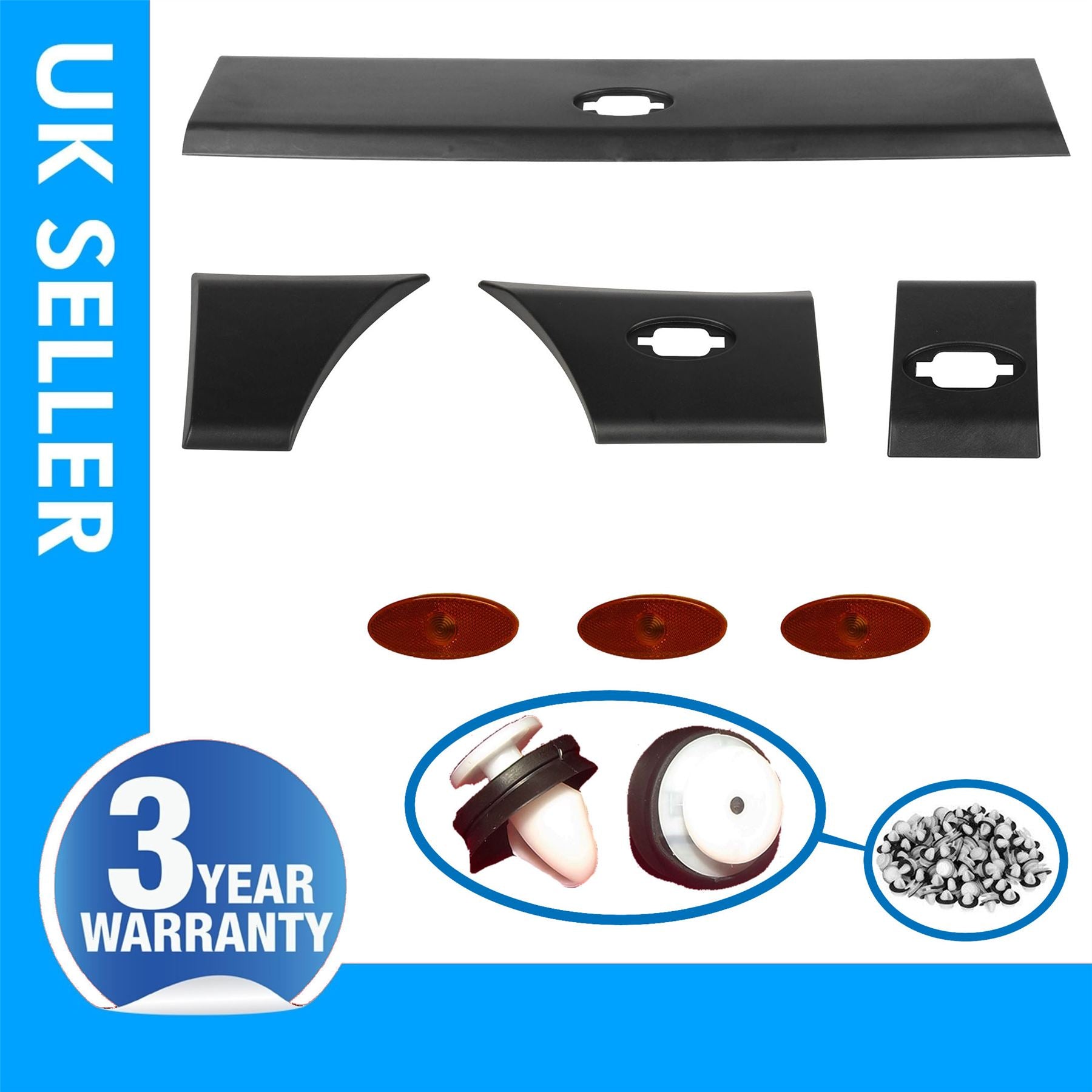 DOOR MOULDING PANEL STRIP INDICATORS FRONT REAR LEFT SIDE FITS OPEL  Movano