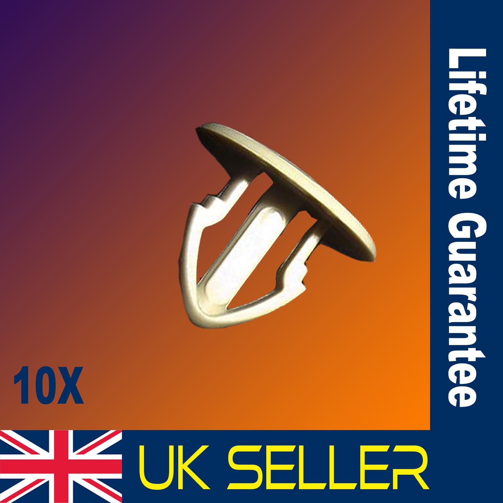 10X Plastic Body Trim Panel Clips For RENAULT Master II Master Pro 8200110307