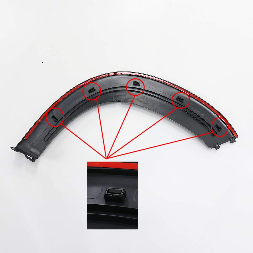 Wheel Arch Clips Mud Guard Clips Fiat  Ducato Mk3 Citroen Relay Mk3 Peugeot Boxer Mk3 735422802D 735422800D