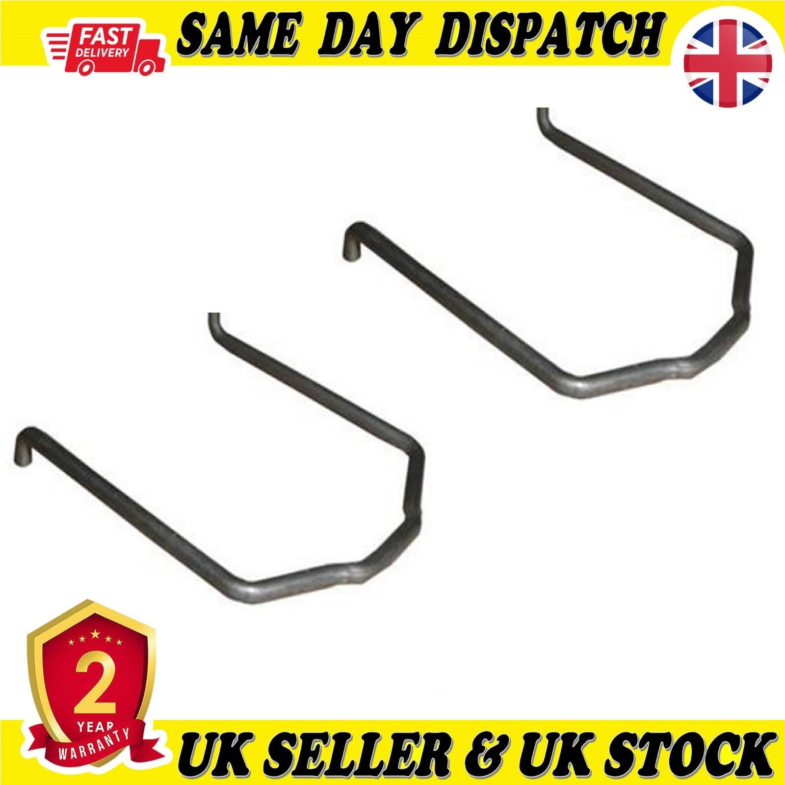 2X TURBO AIR HOSE RETAINING SAFETY CLIPS FOR VAUXHALL MOVANO B  NISSAN NV 400 RENAULT  MASTER III  7701071287