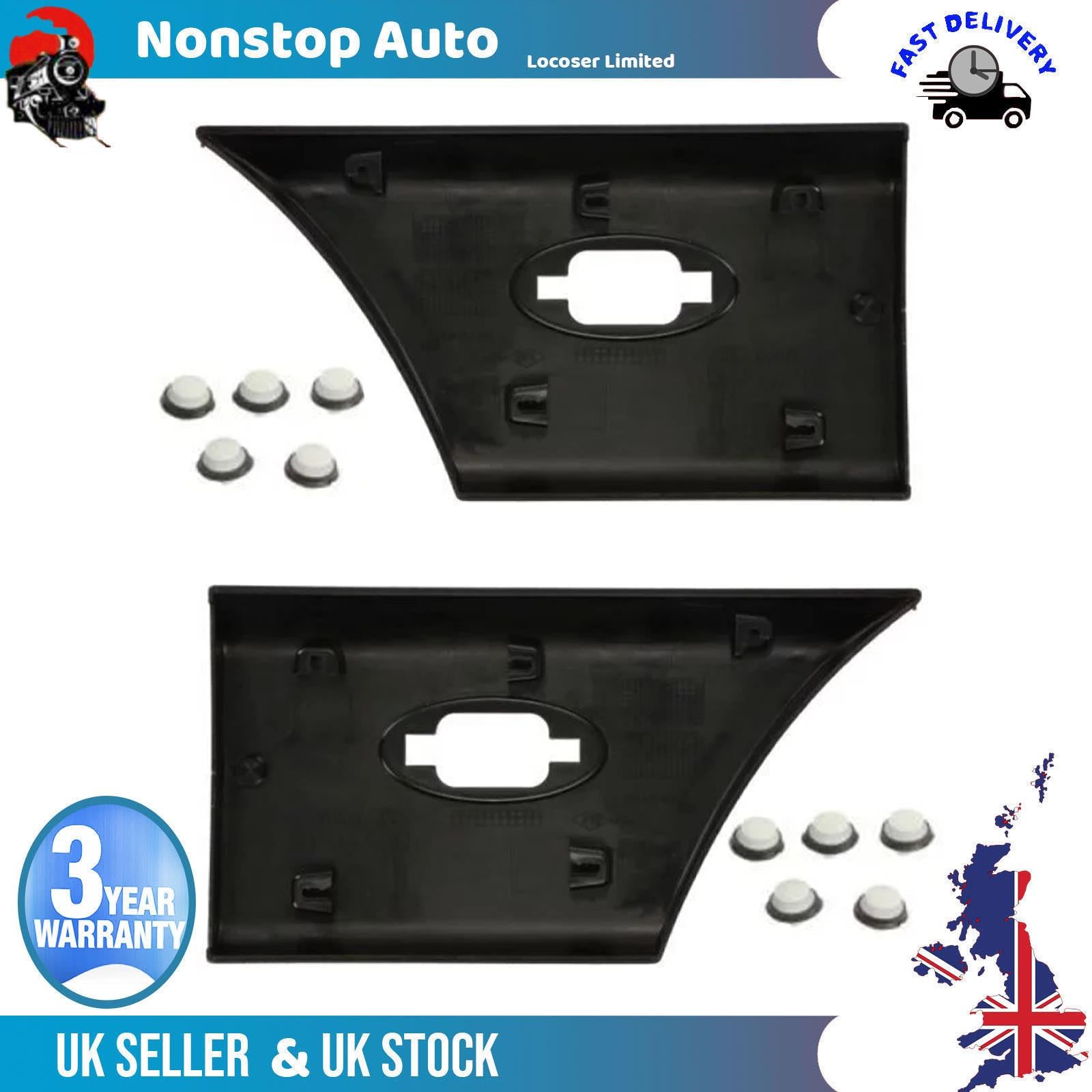 2X Side Moulding Strip Panel Rear L+R For VAUXHALL Movano B
