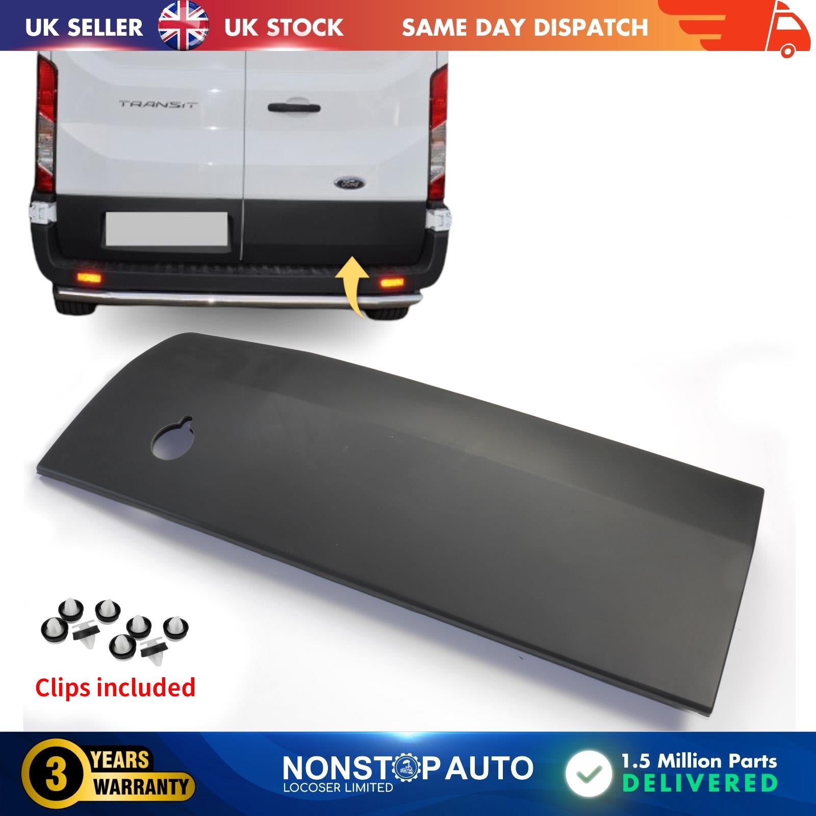 Rear Door Right Side Moulding Trim For Ford Transit MK8 2014-on 1874805