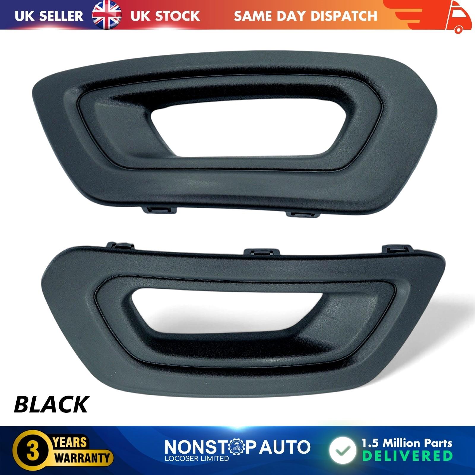 2X Fog Light Grille with Fog Hole Left and Right For FORD Transit V363 MK8 2019-2025