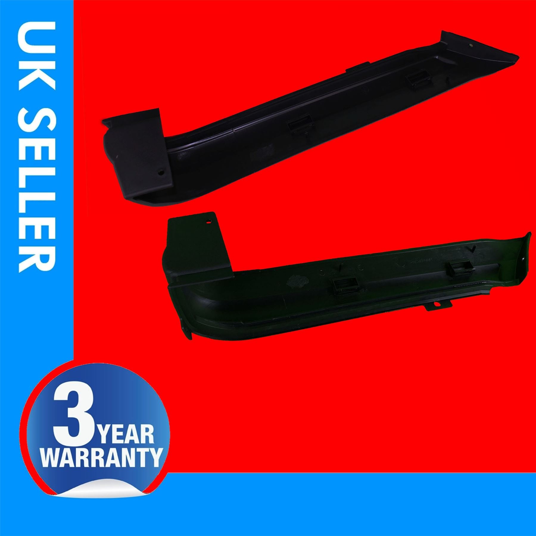 2 X FOR FORD TRANSIT MK6 MK7 rear bumper END CORNER CAPS 1C1529396 & 1C1529397