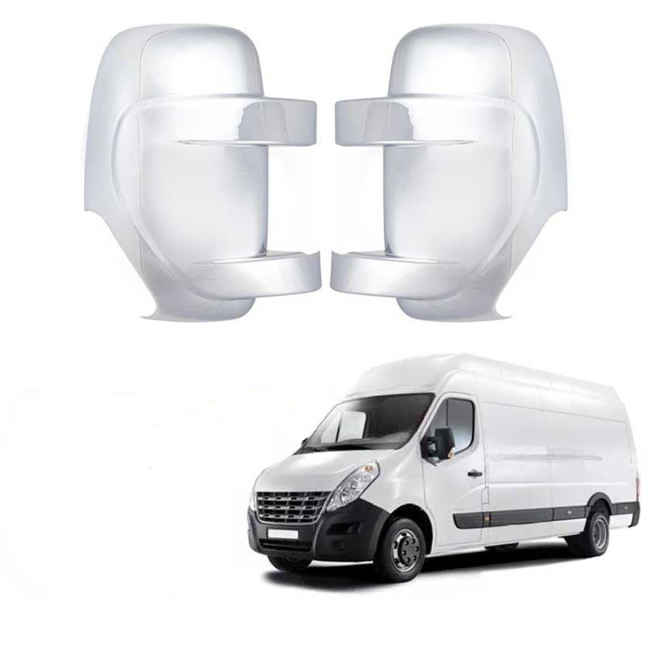 Wing Mirror Cover Cap Chrome / left&right For RENAULT Master OPEL Movano