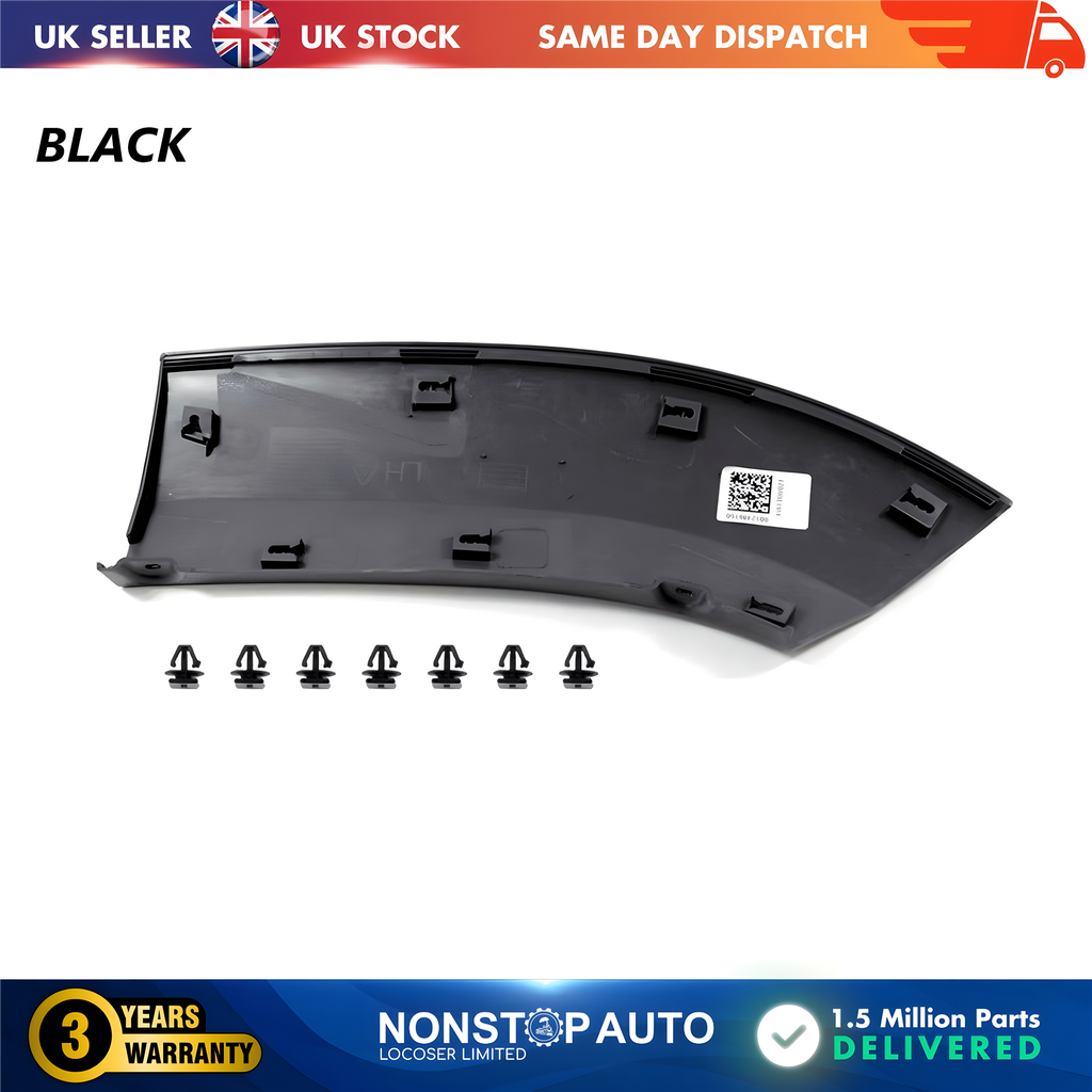 Wheel Arch Trim Moulding Front Left Black For CITROEN Relay PEUGEOT Boxer FIAT Ducato 2014 on 1612583680