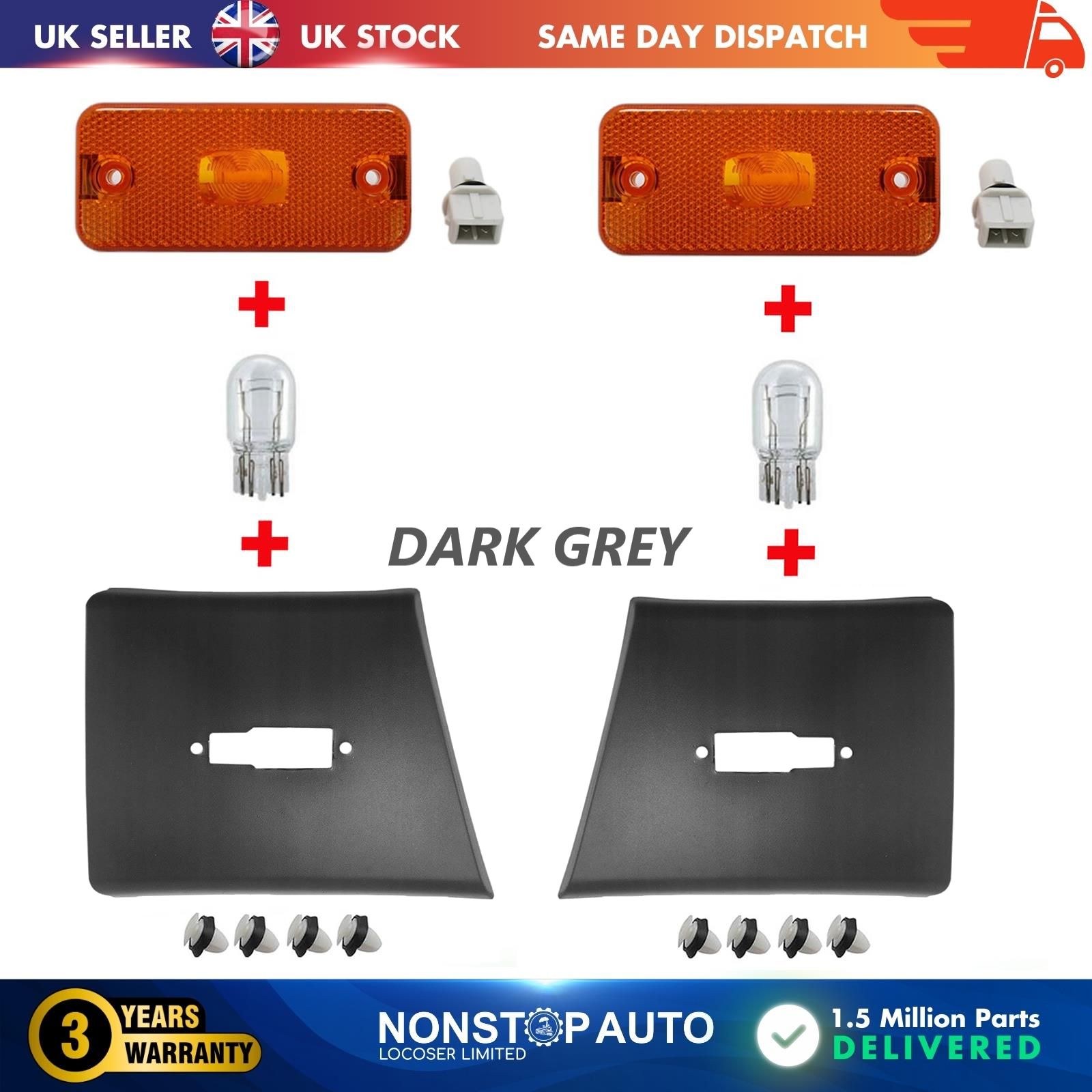 2X Moulding Trim Panel Indicator Bulb Left and Right For CITROEN Relay PEUGEOT Boxer FIAT Ducato 2006 on