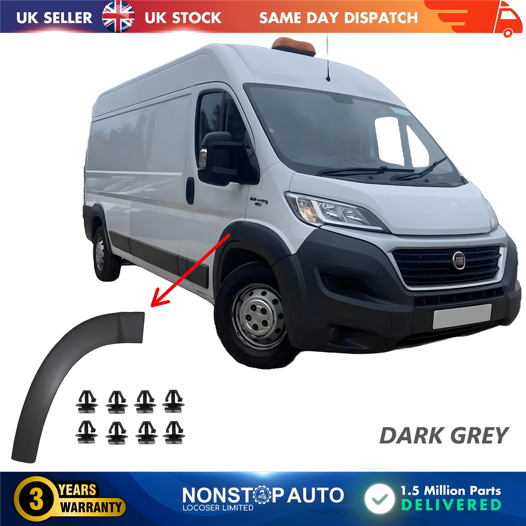Wheel Arch Trim Moulding Front Right For CITROEN Relay PEUGEOT Boxer FIAT Ducato 2006 on 8545FF