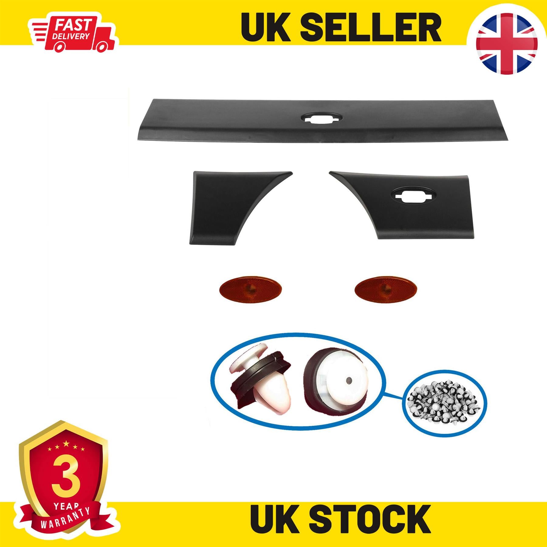 DOOR MOULDING PANEL STRIP INDICATOR LENS REAR LEFT SIDE FITS OPEL  Movano