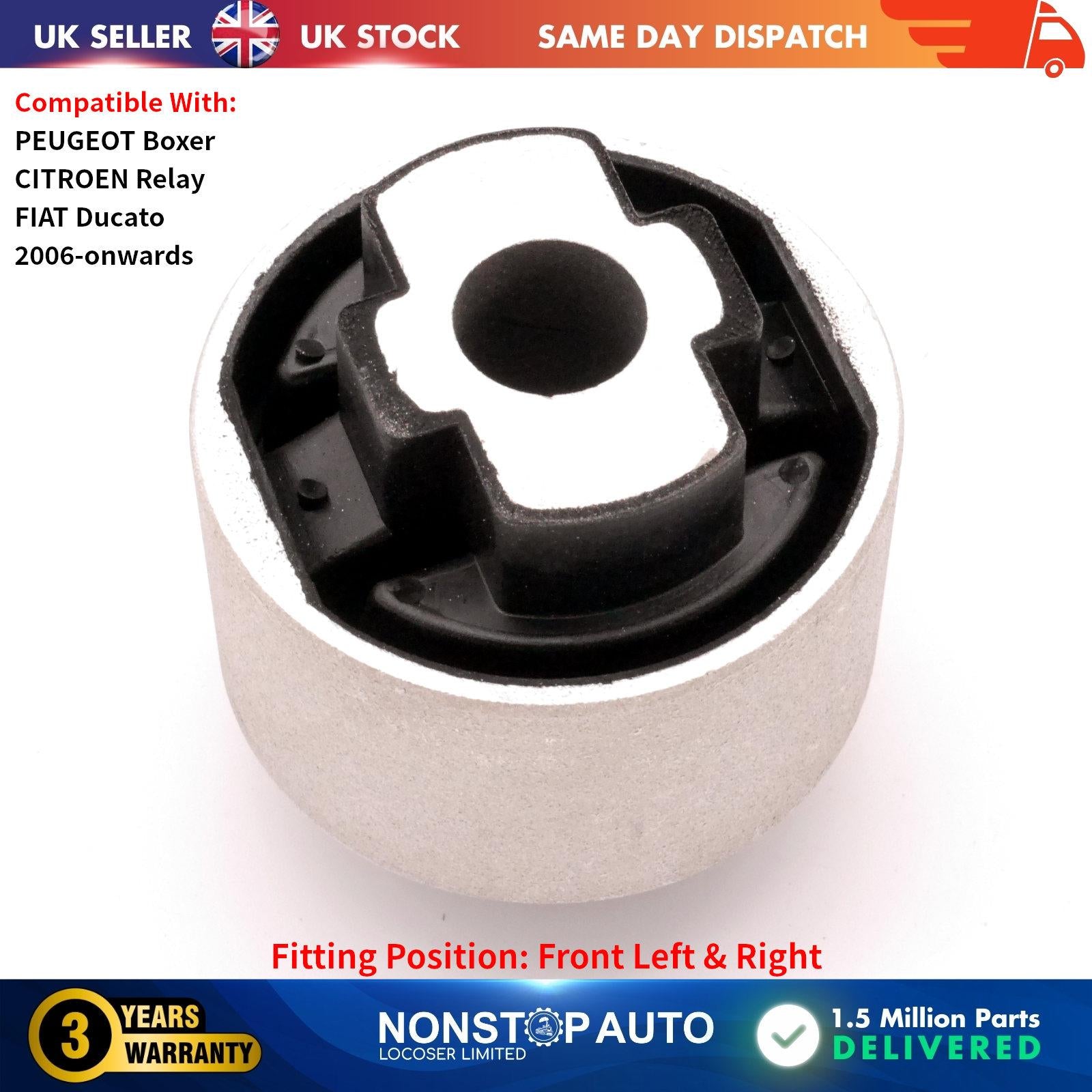 Wishbone Control Arm Bush For FIAT Ducato PEUGEOT Boxer CITROEN Relay 2006 on