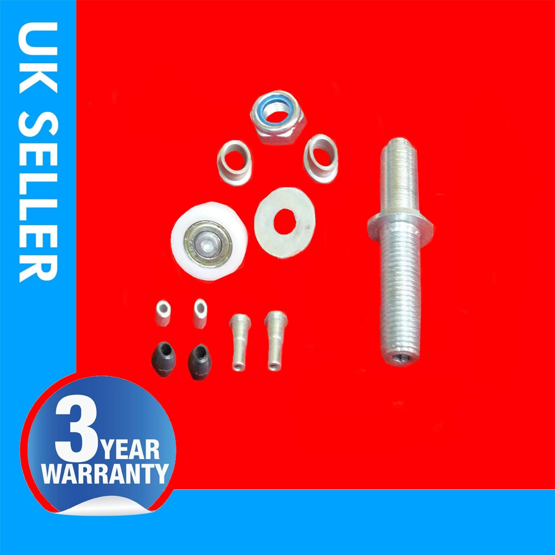 Sliding Door Roller Guide Hinge Middle Repair Kit Fits Fiat Ducato Citroen Jumper Relay Peugeot Boxer FT95388, 16117317.80, 9033 S3