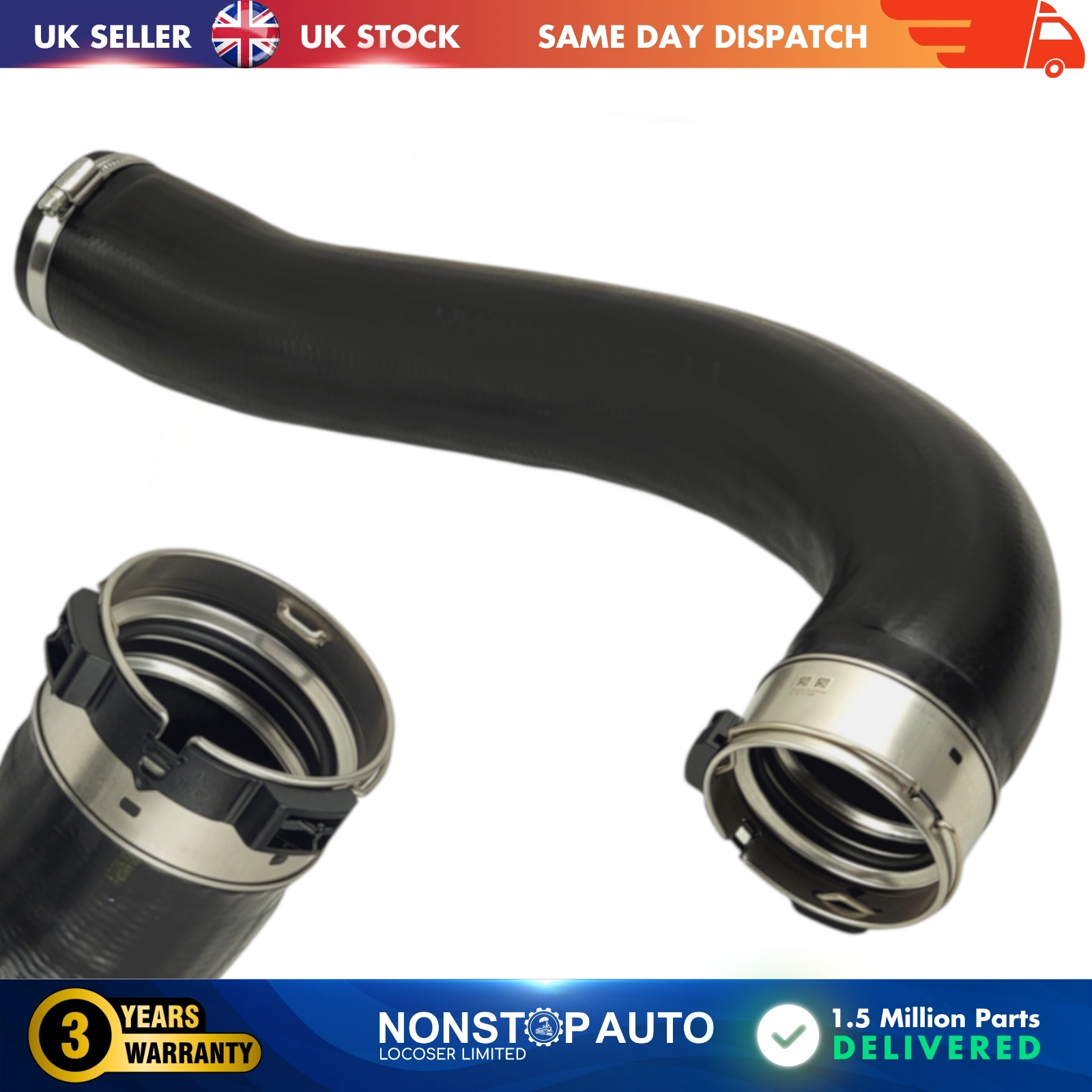 TURBO INTERCOOLER TURBO HOSE PIPE FOR VAUXHALL MOVANO B NISSAN NV 400 RENAULT MASTER III 8200730576