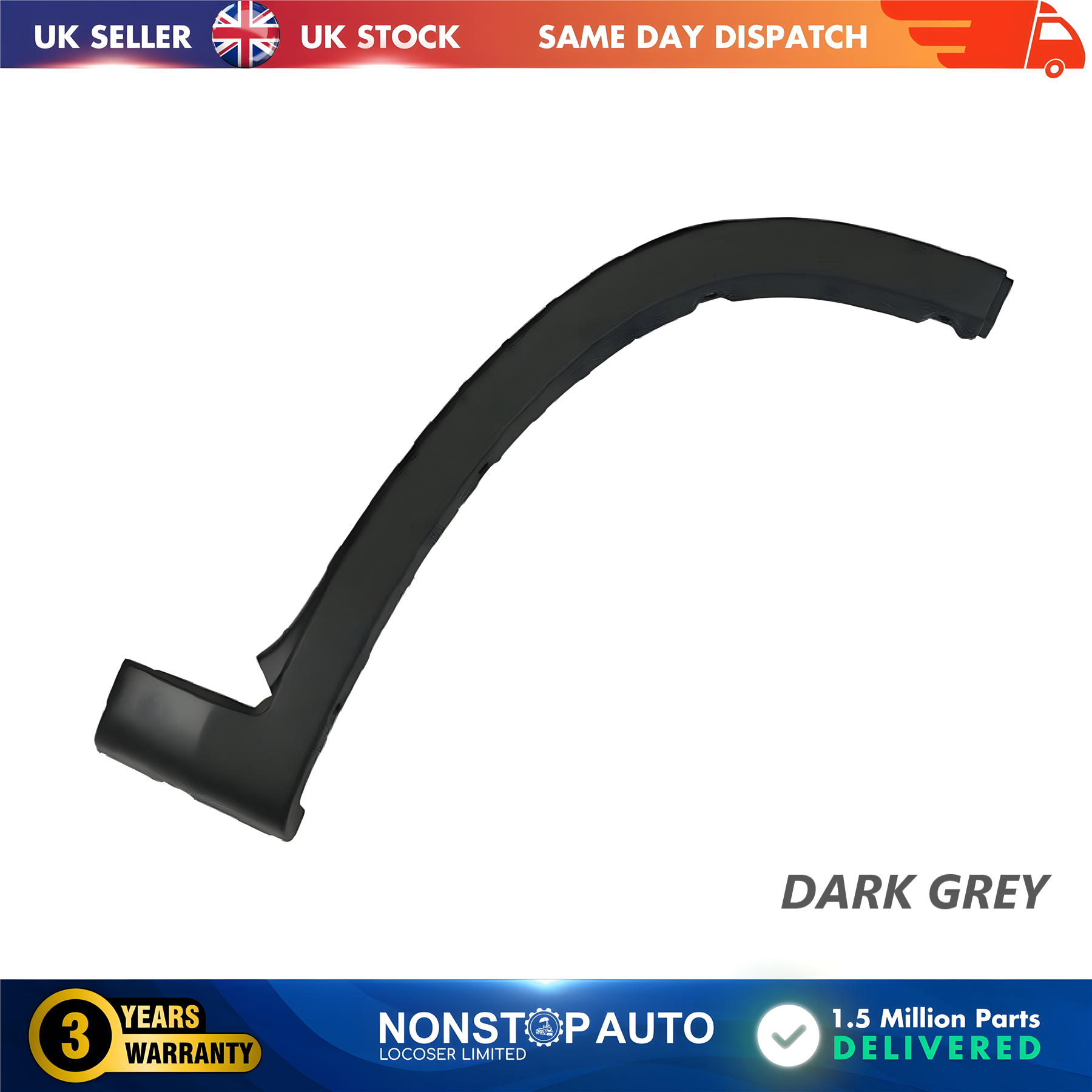 Wheel Arch Trim Moulding Front Right For CITROEN Relay PEUGEOT Boxer FIAT Ducato 2006 on 8545HE