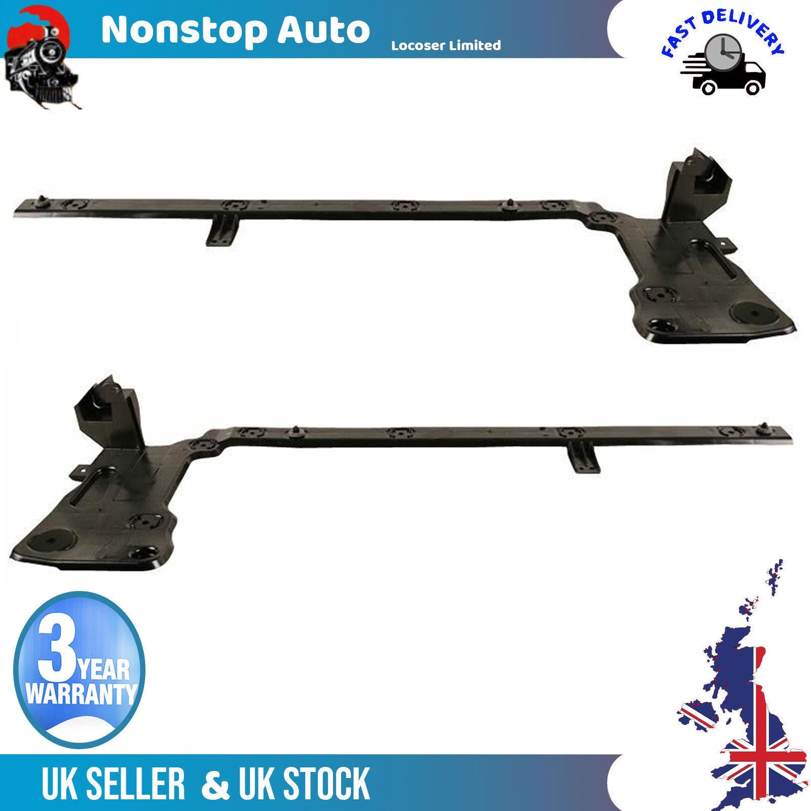 2X Rear R+L bumper Bracket Long For FORD Transit 2013 on 1848024 1848026