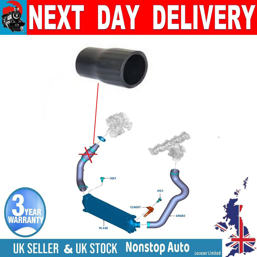 TURBO INTERCOOLER HOSE PIPE SMALL FOR FORD Transit 2.2 TDCI CC116C646BG
