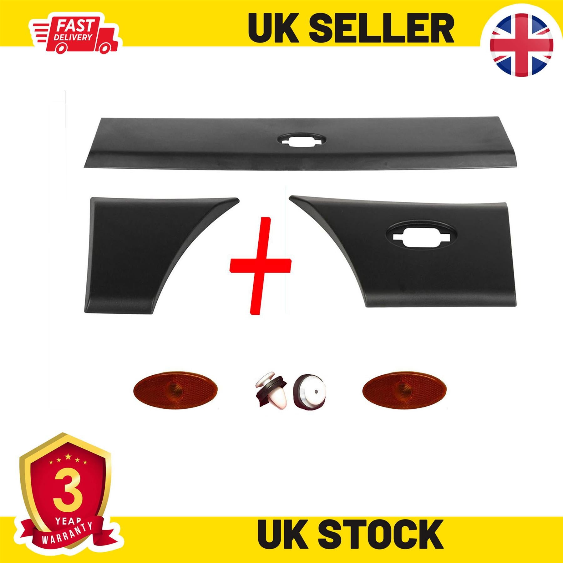 DOOR MOULDING PANEL STRIP INDICATOR LENS REAR LEFT SIDE FITS OPEL  Movano