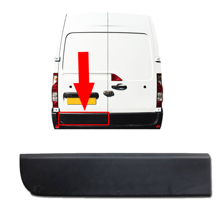 Rear Door Moulding Panel Trim Strap Left Side Fits Nissan NV400 908510003R
