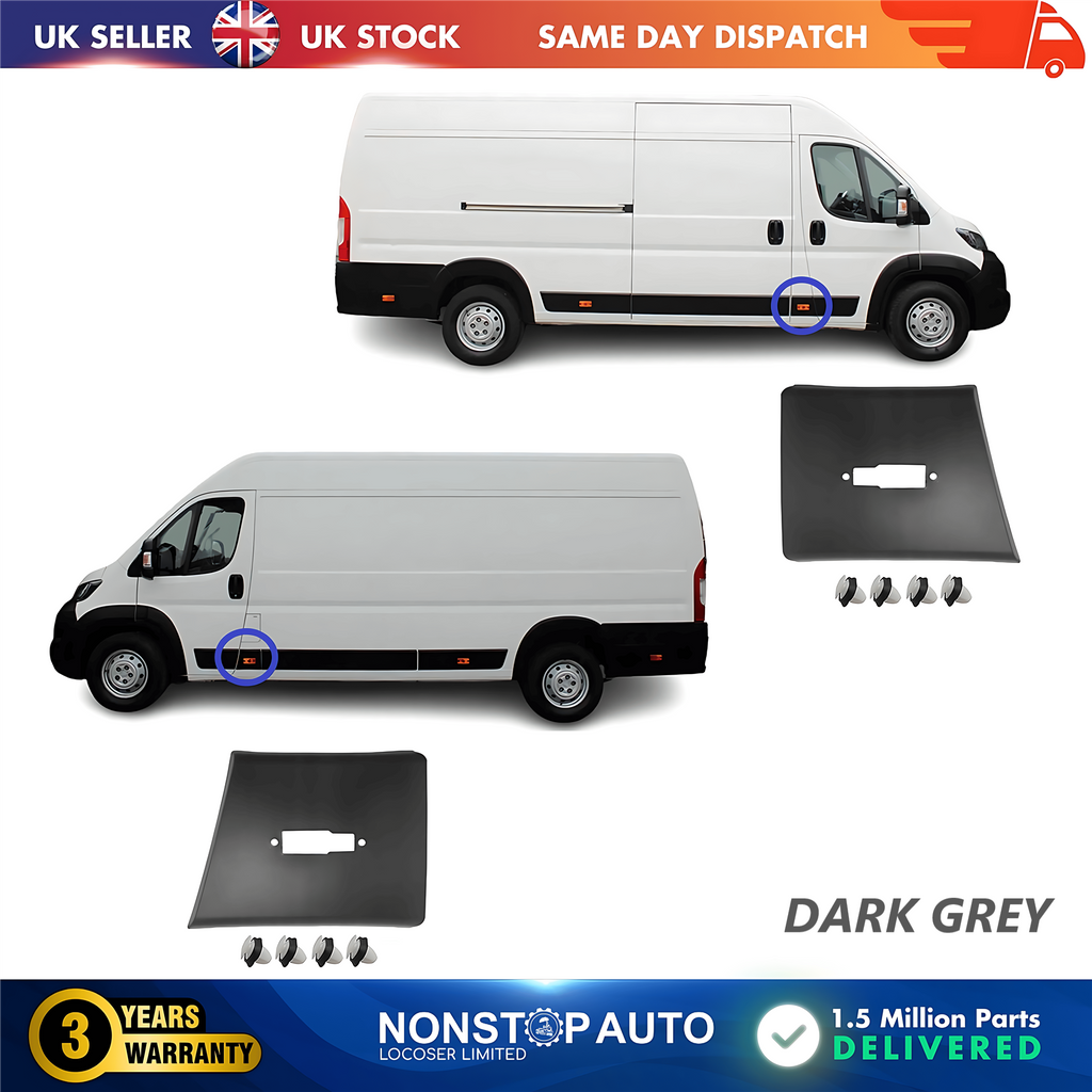2X Moulding Trim Panel Left and Right For CITROEN Relay PEUGEOT Boxer FIAT Ducato 2006 on