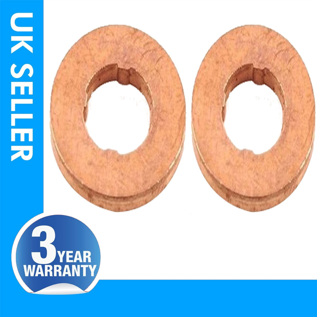 2X Diesel Injector Copper Seal Washer FOR RenaultMaster Mk3 2.2 Engine8200014894