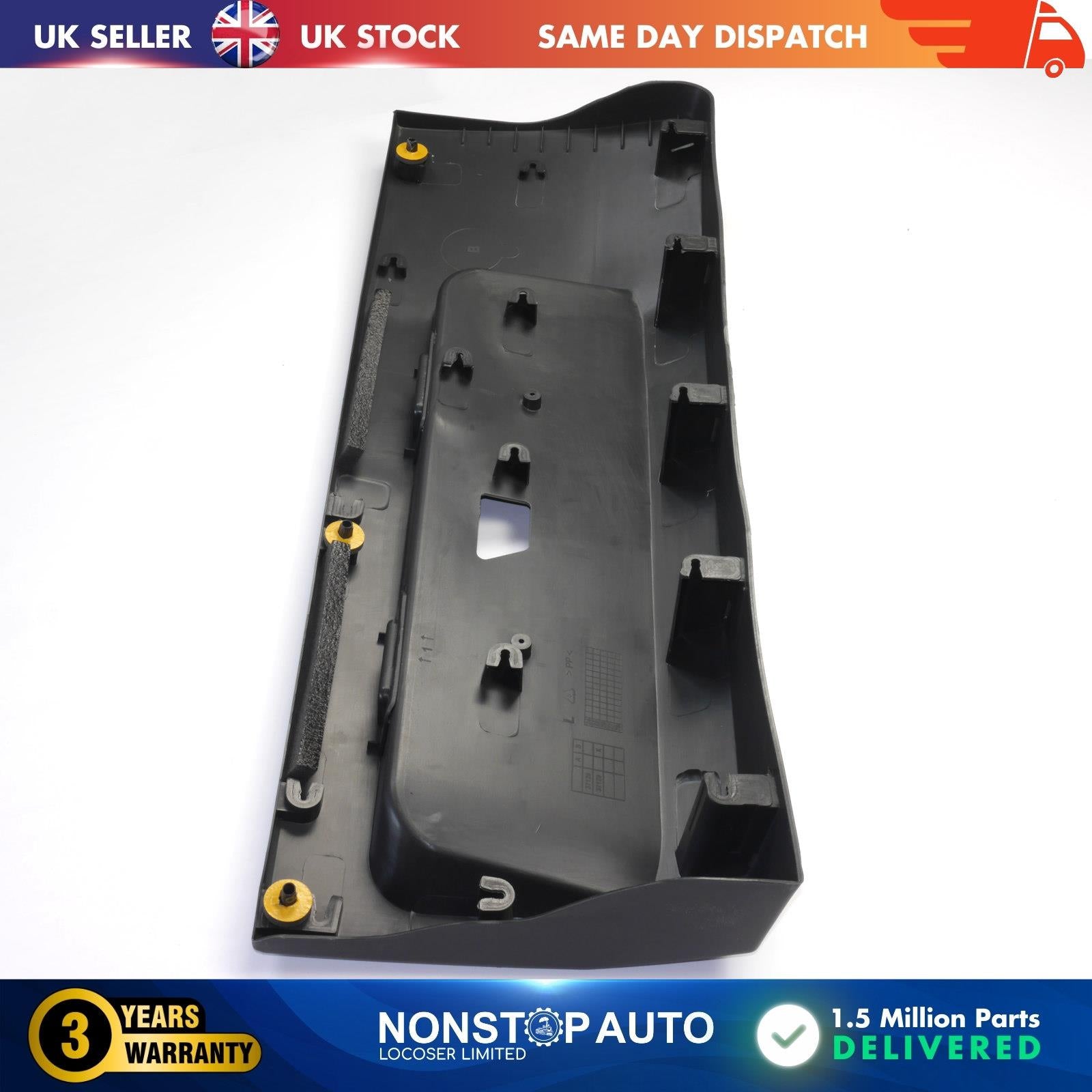 Rear Left Door Number Plate Surround Panel Trim For Ford Transit MK8 2014-on
