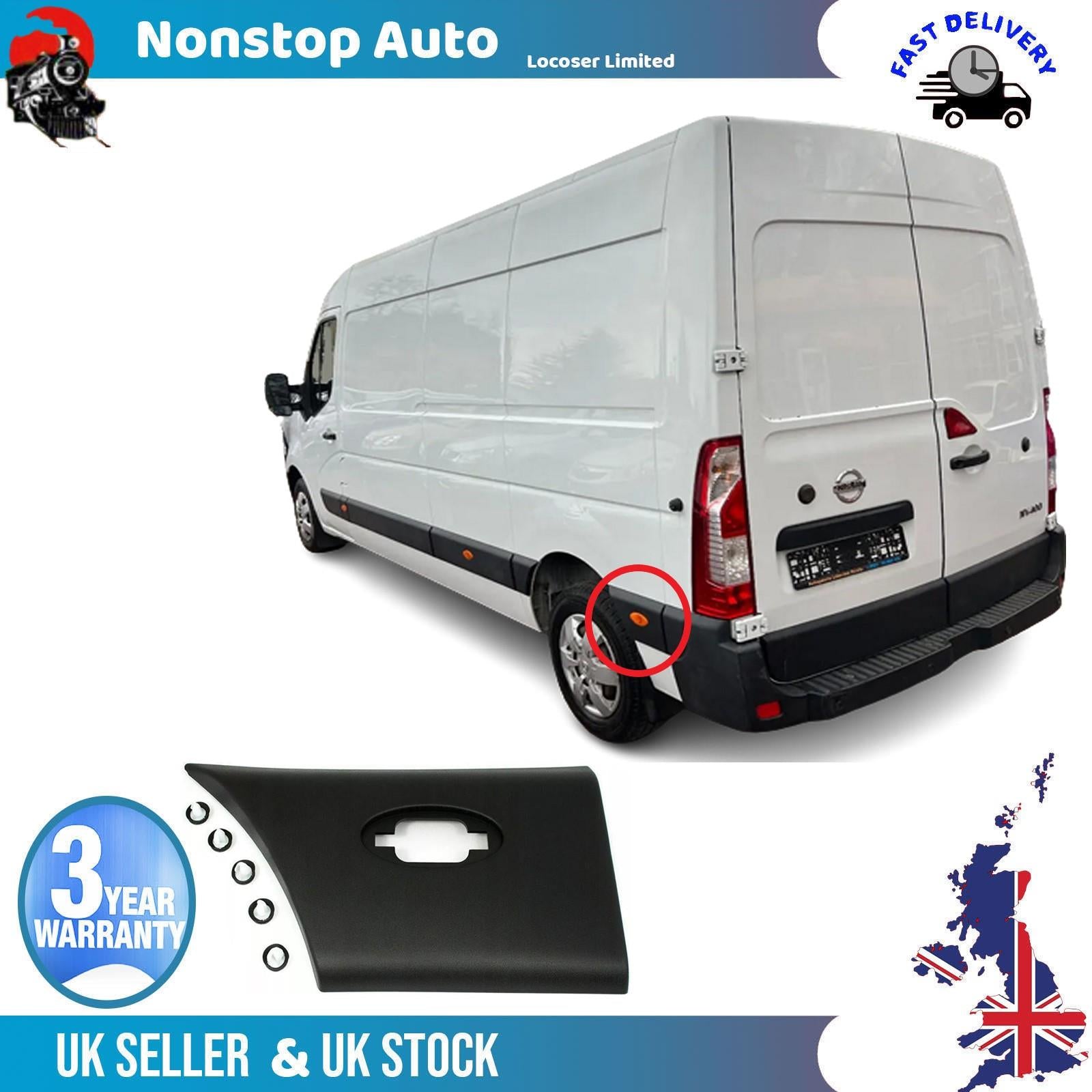 Side Moulding Strip Panel Rear Left For NISSAN NV400 768F20007R