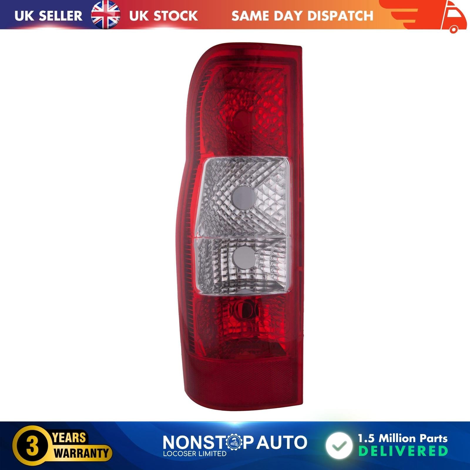 Rear Tail Light Lamp 2006 ONWARDS / Left Side FOR FOR FORD TRANSIT MK7