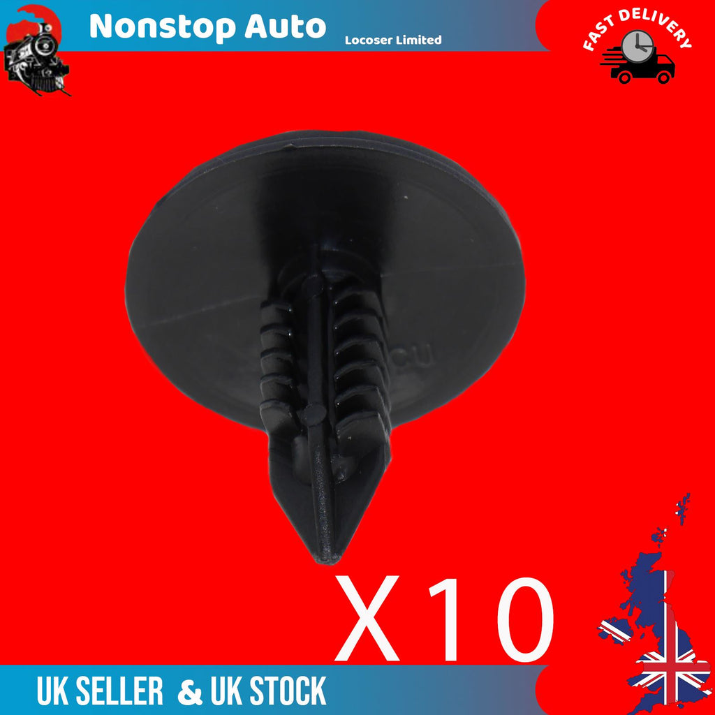10X For Renault Clio Mk2 Mk3 Kangoo Laguna Mk1 Mk2 Logan Megane Mk1 Mk2 Modus Scenic Mk2 Trafic Mk2 Twingo Vel SatÄ±s Master Escape Dacia Logan Duster Sandero Wheel Arch Cover Panel Splash Guard Clips 7703077435
