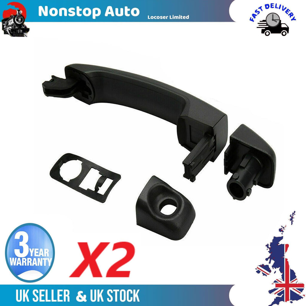 2 X SLIDING OUTER DOOR HANDLE FRONT REAR SIDE FITS RENAULT Master MK3 VAUXHALL Movano NISSAN NV400 806075963R