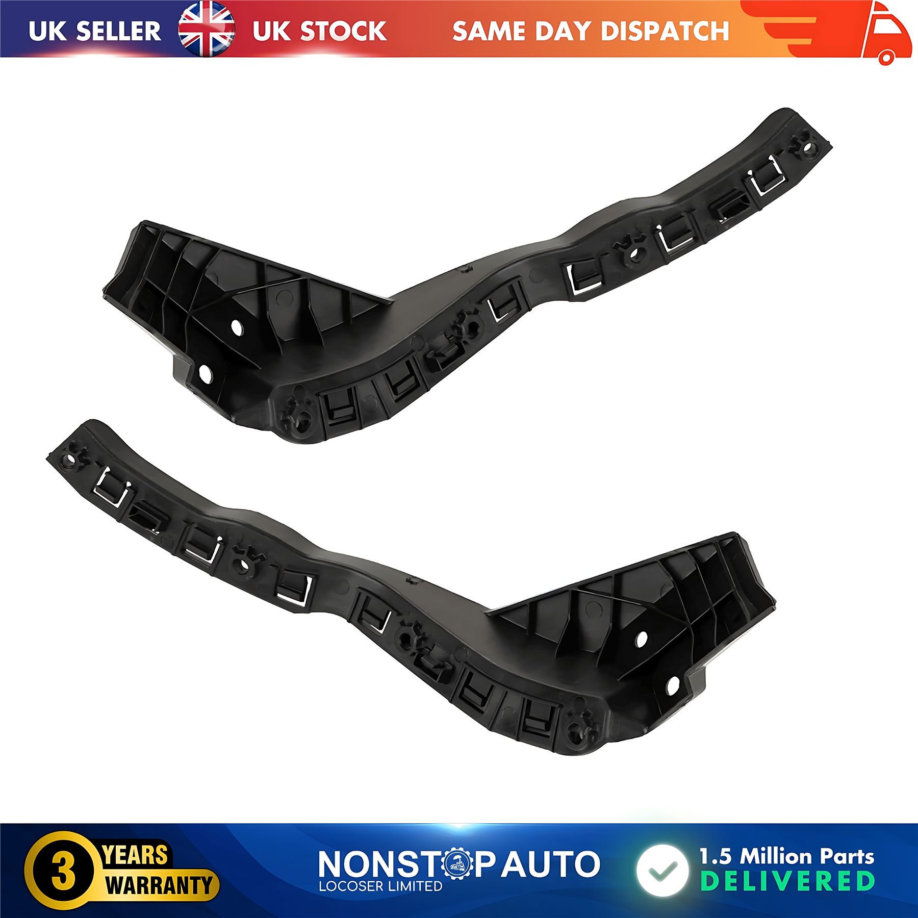 2X Front Bumper Bracket Holder Small L and R For PEUGEOT Boxer 2014 on