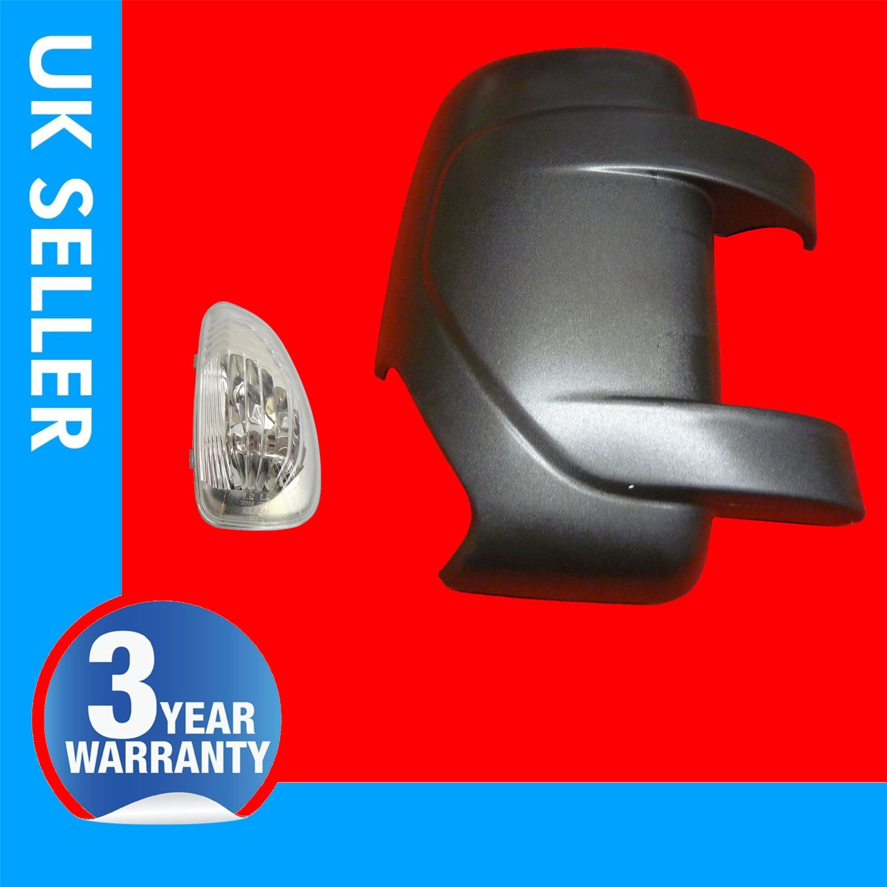 RENAULT Master Vauxhall Opel Movano wing mirror cover cap & side indicator / right