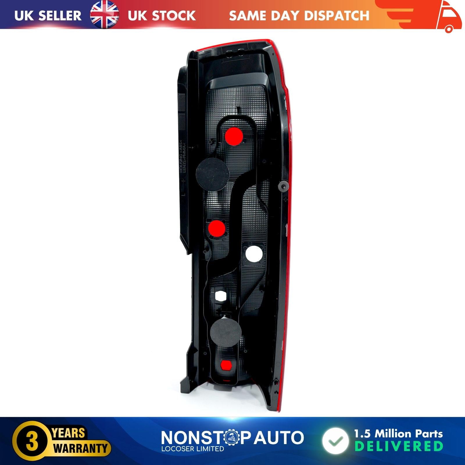 Tail Light Lamp Rear Left Side For CITROEN Relay / Jumper FIAT Ducato PEUGEOT Boxer VAUXHALL / OPEL Movano C 1380673080, 1612401580, 71778511