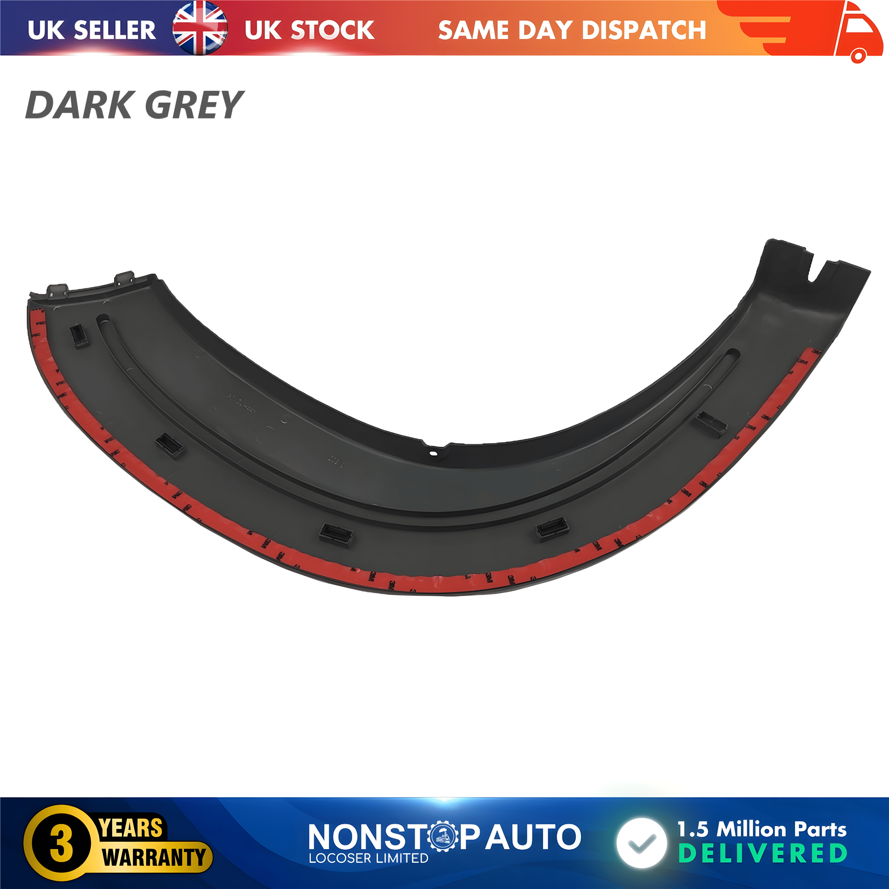 Wheel Arch Trim Moulding Rear Right For CITROEN Relay PEUGEOT Boxer FIAT Ducato 2006 on 8547X7