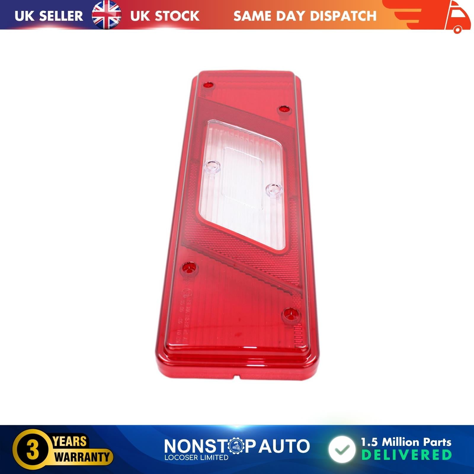 REAR RIGHT LIGHT LAMP LENS  FOR  FORD TRANSIT PICK UP 2014 on 1831256