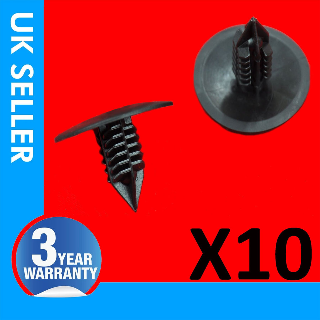 10X For Renault Clio Mk2 Mk3 Kangoo Laguna Mk1 Mk2 Logan Megane Mk1 Mk2 Modus Scenic Mk2 Trafic Mk2 Twingo Vel SatÄ±s Master Escape Dacia Logan Duster Sandero Wheel Arch Cover Panel Splash Guard Clips 7703077435