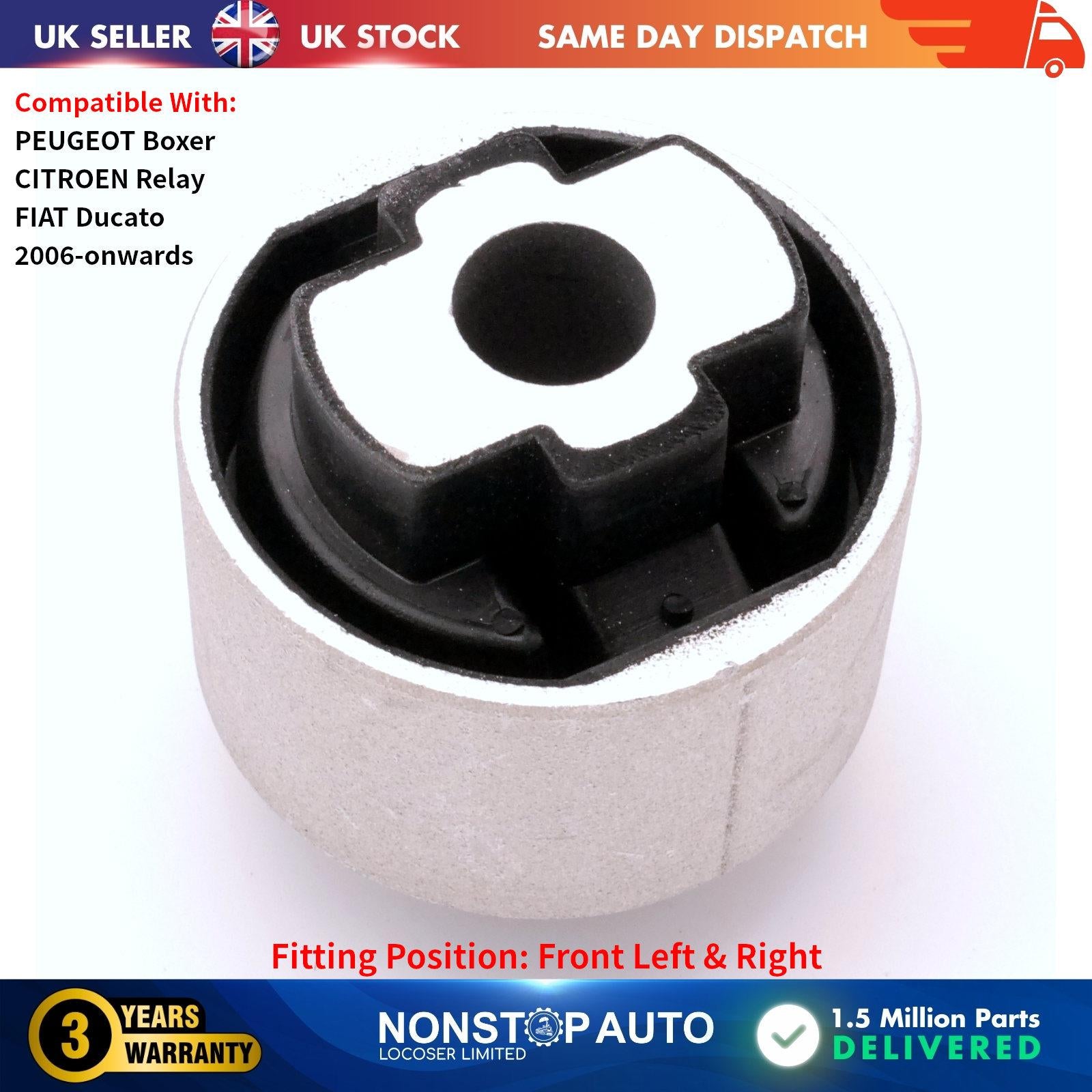 Wishbone Control Arm Bush For FIAT Ducato PEUGEOT Boxer CITROEN Relay 2006 on