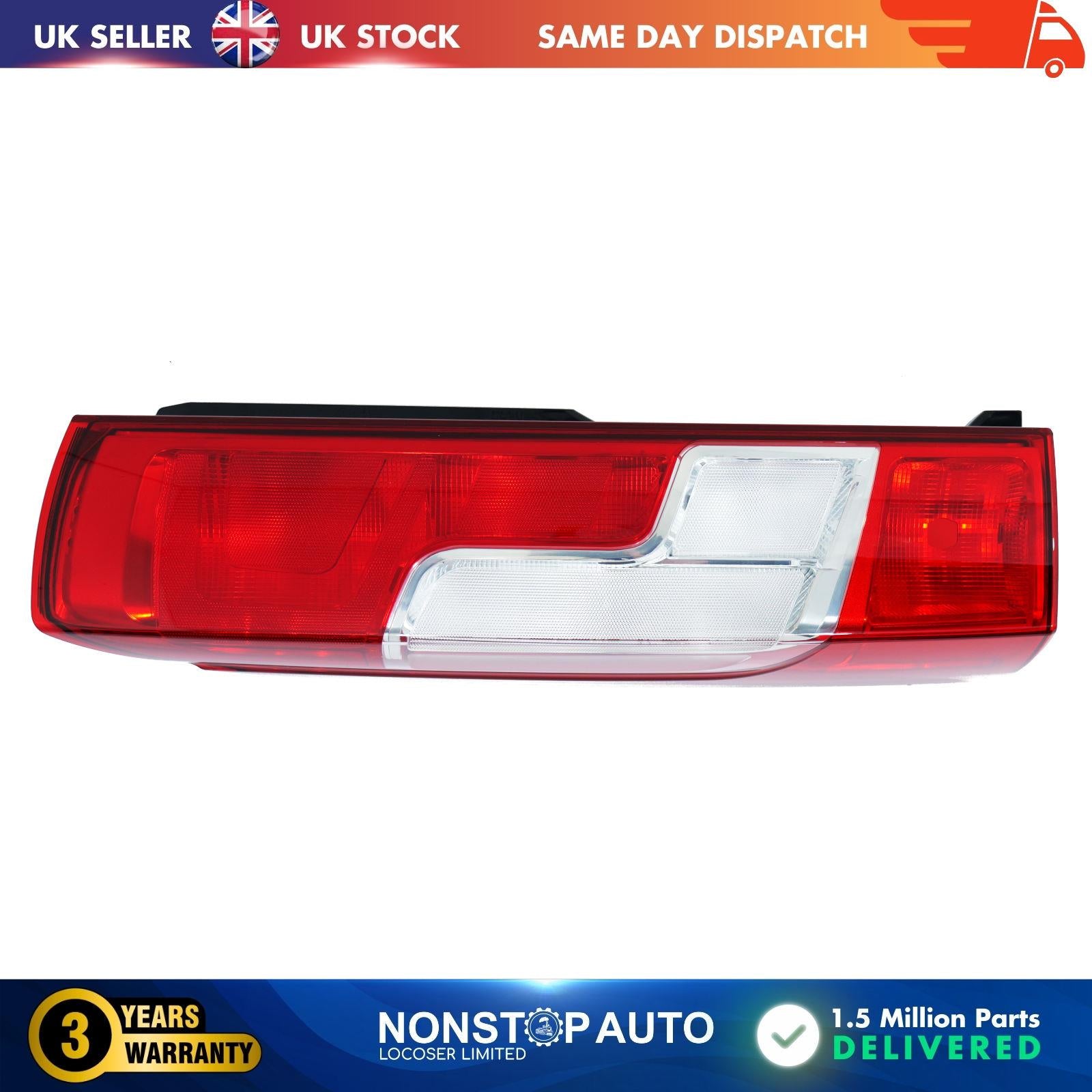 Tail Light Lamp Rear Left Side For CITROEN Relay / Jumper FIAT Ducato PEUGEOT Boxer VAUXHALL / OPEL Movano C 1380673080, 1612401580, 71778511