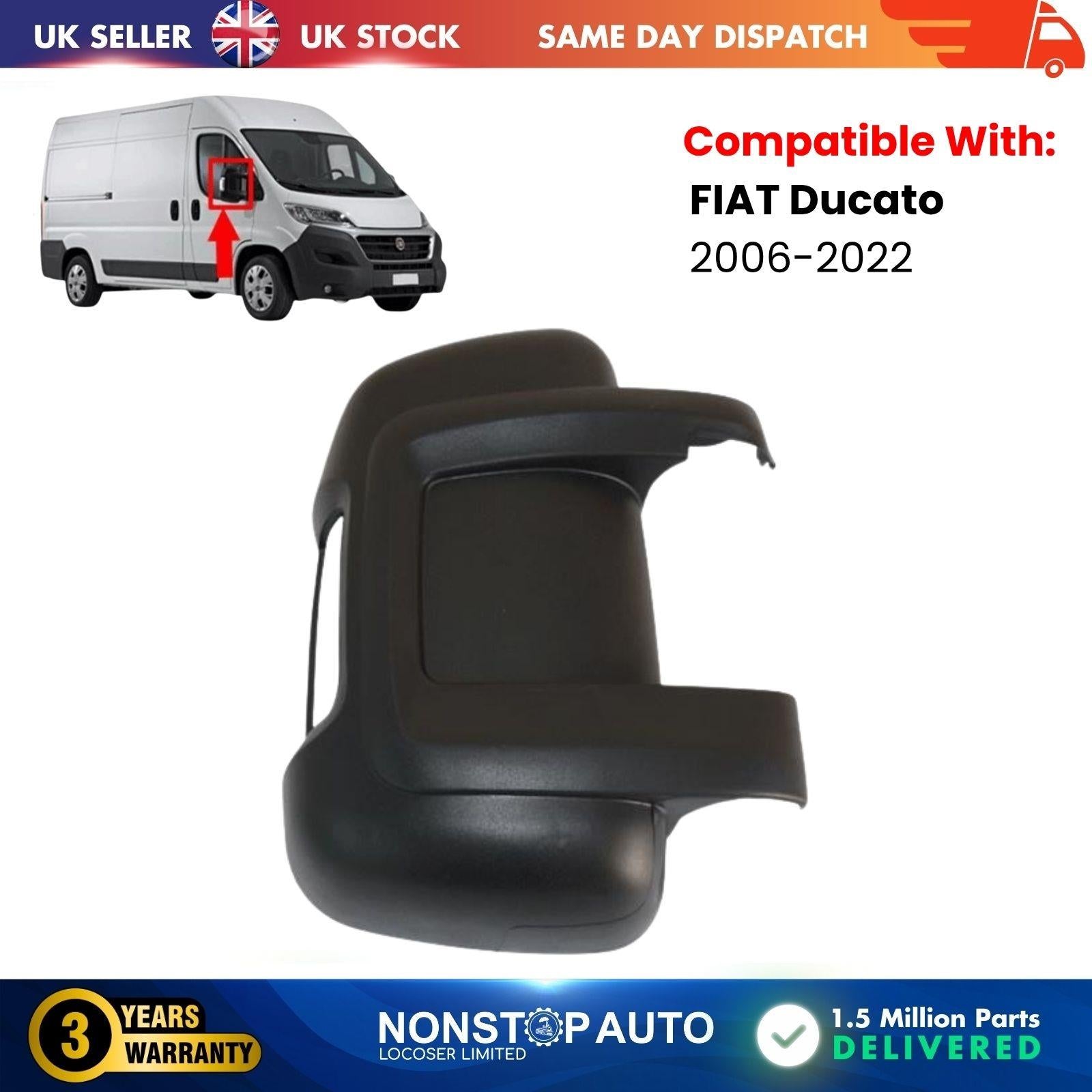 Wing Mirror Cover Cap Right Side for FIAT Ducato 8153Y5 8153ZZ 0735424394
