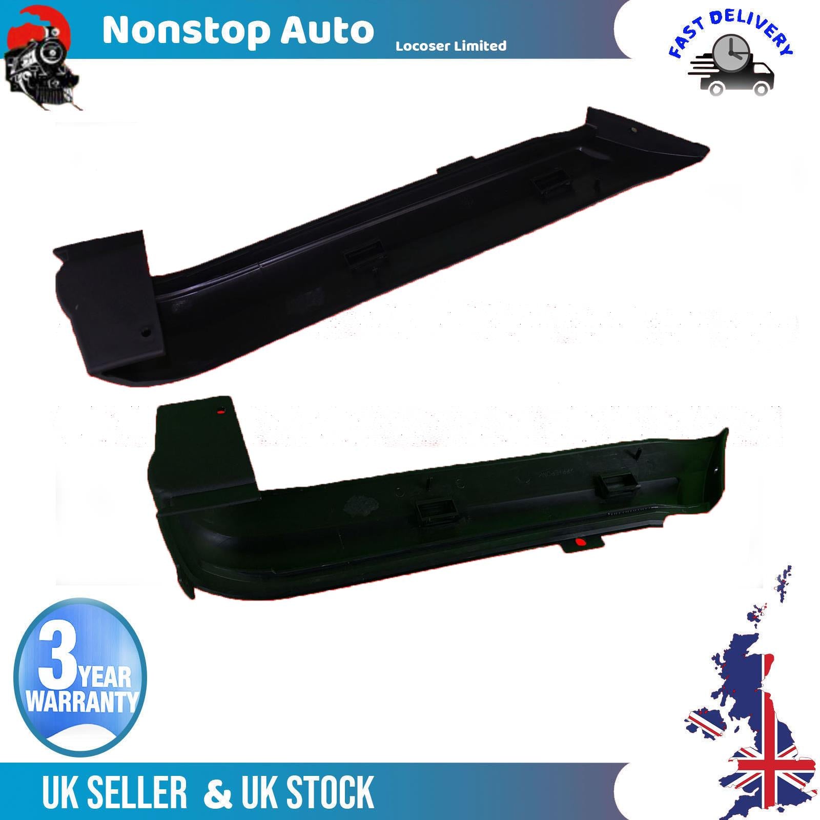 2 X FOR FORD TRANSIT MK6 MK7 rear bumper END CORNER CAPS 1C1529396 & 1C1529397