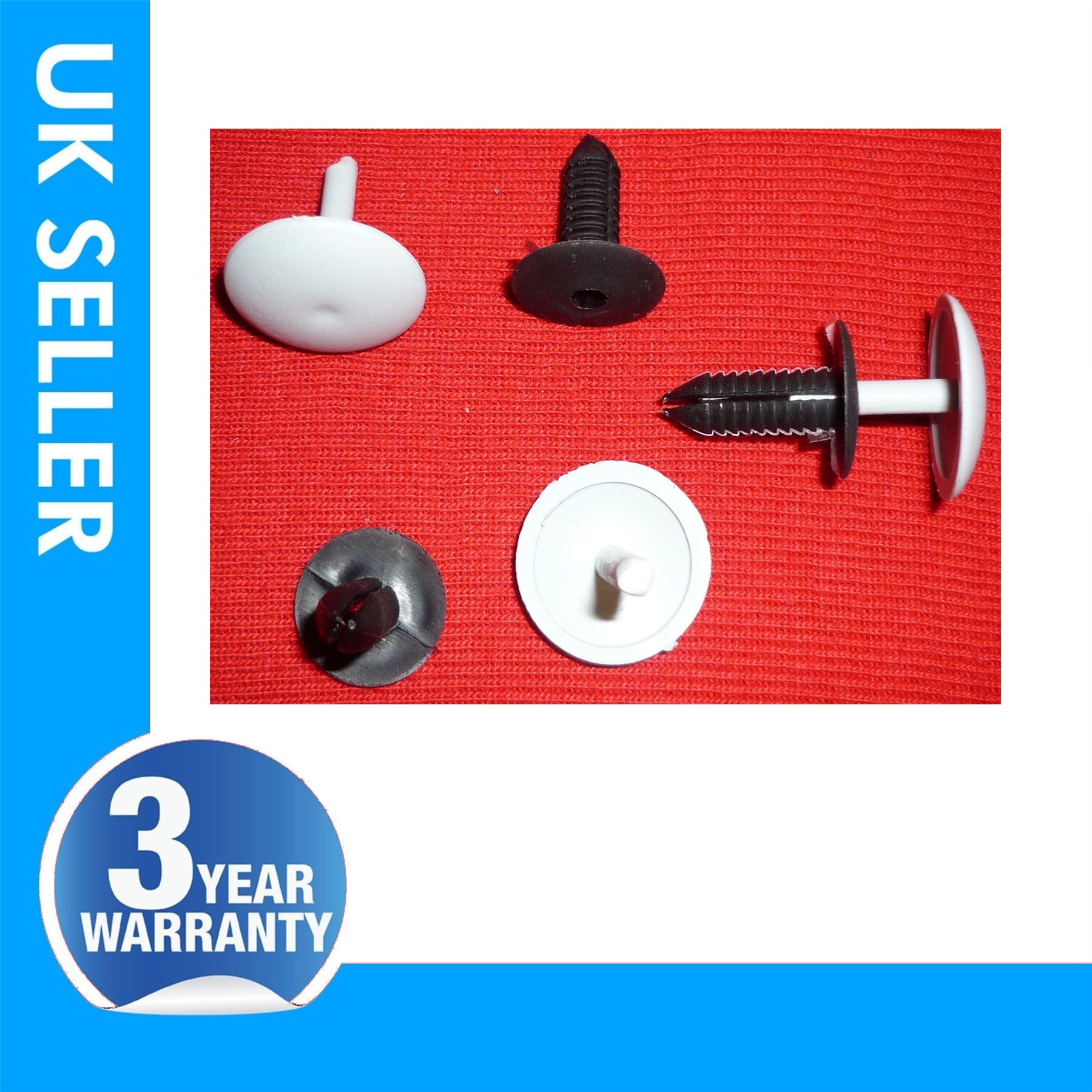 10x Roof Panel Carpet Trim Clips For Ford Transit Fiesta Galaxy E866241SS2M