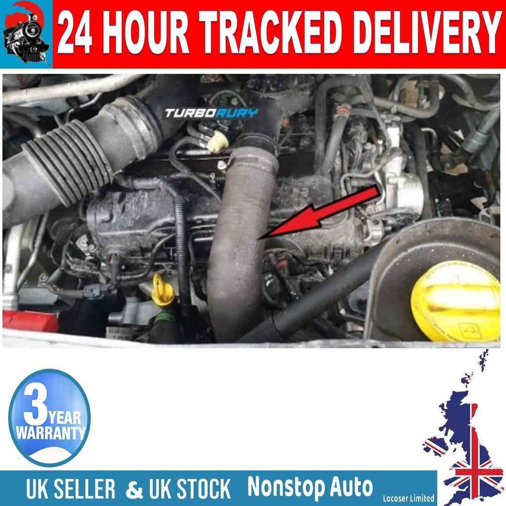 TURBO INTERCOOLER HOSE PIPE FOR NISSAN NV400 VAUXHALL - OPEL MOVANO B RENAULT MASTER III 2.3 dCi  144603730R