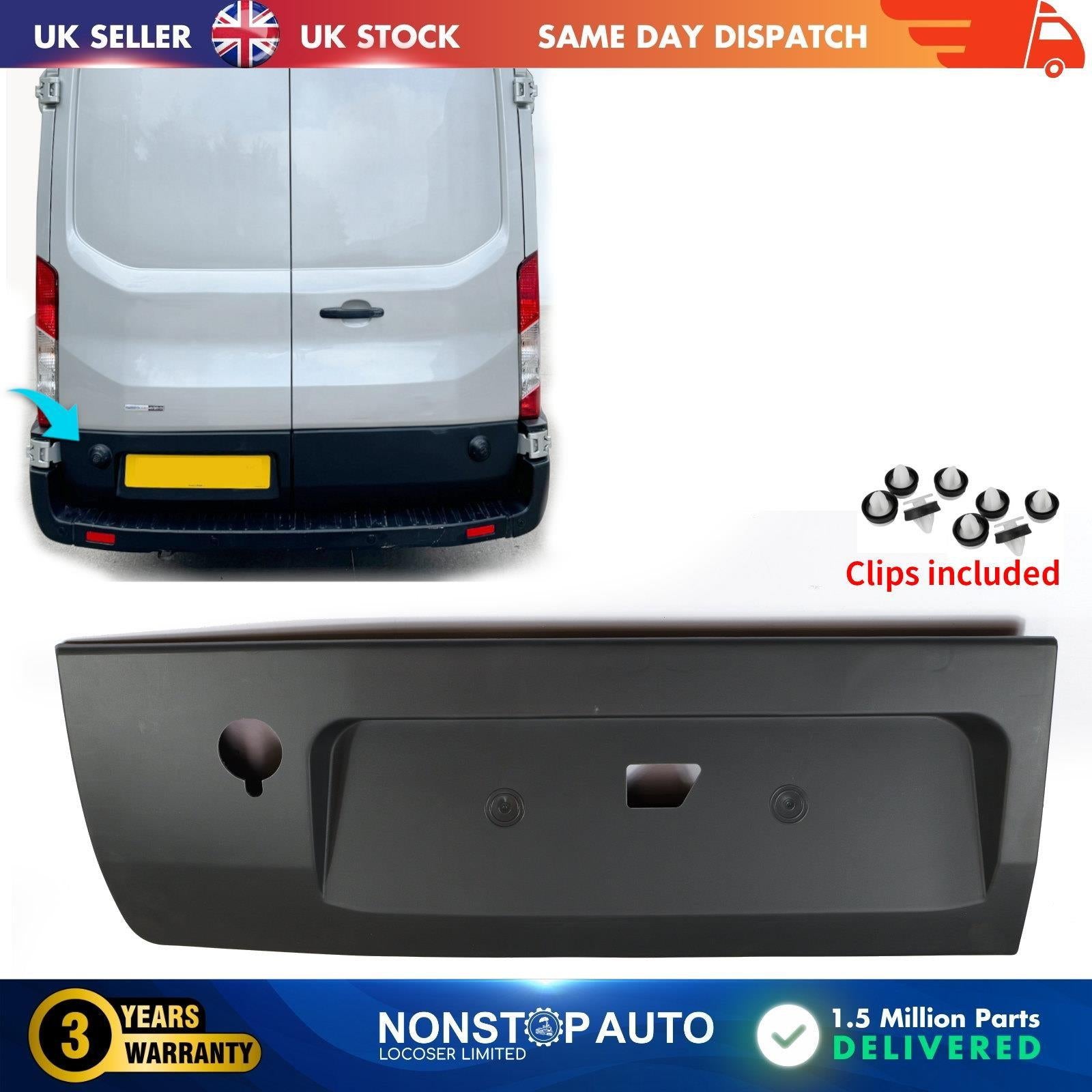Rear Door Moulding Number Plate Surrounding For Ford Transit MK8 L4 2368616