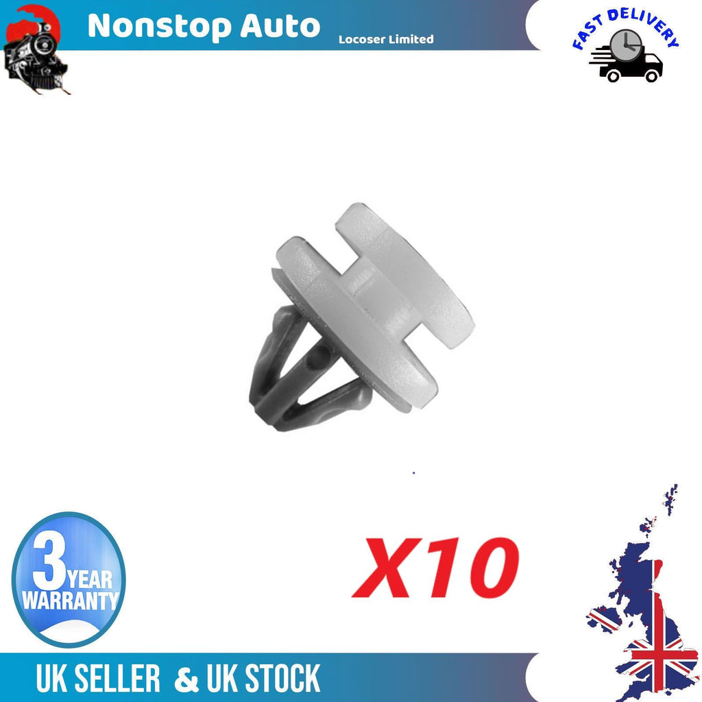 10X DOOR INTERIOR TRIM PANEL RETAINER CLIPS For CITROEN C4 Picasso RENAULT Clio II Clio Sembol Grand Scenic Master Megane Scenic I II Sembol II Twingo  7703077430