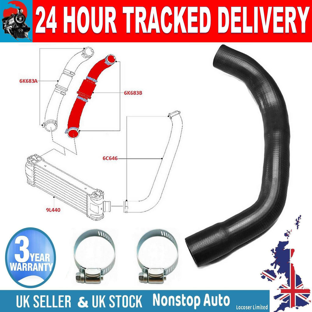 TURBO INTERCOOLER TURBO HOSE PIPE FOR FORD TRANSIT 2.4 TDCI  6C116K683AC