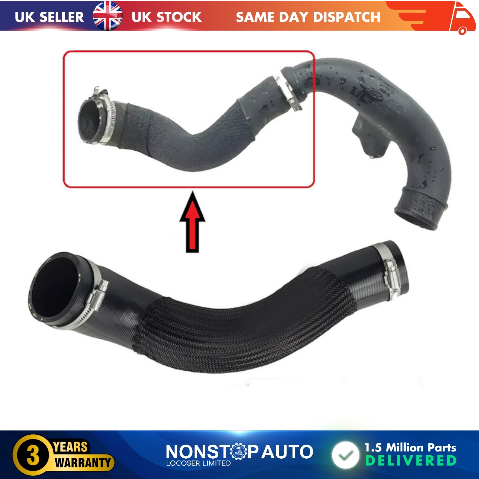 TURBO INTERCOOLER HOSE PIPE FOR FORD Transit Tourneo Custom KK216F073BCN