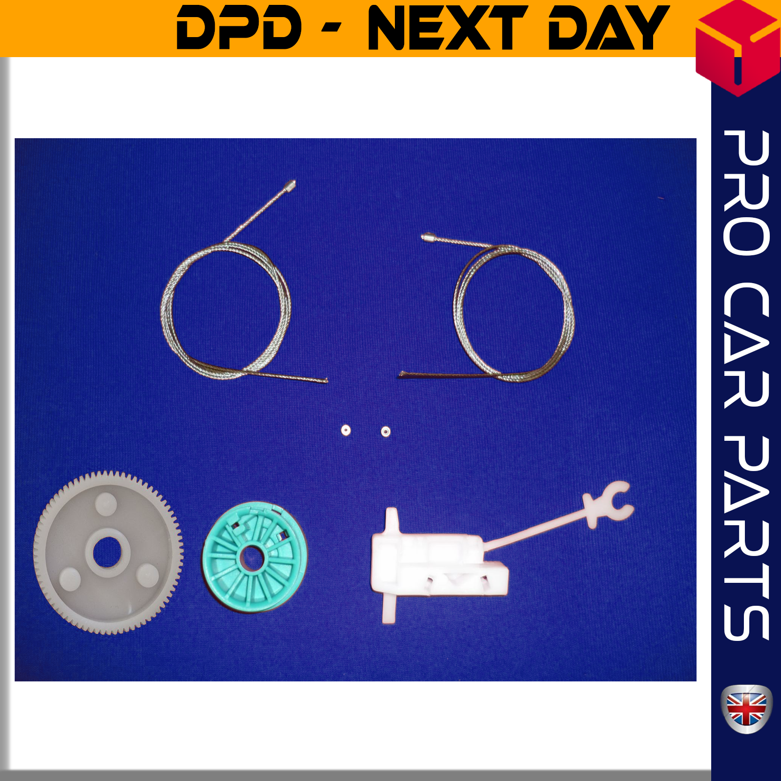 Window regulator Repair Kit Front Right Fits Fiat Ducato 1358175080